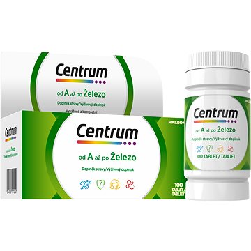 

Centrum Multivitamín AZ 100 tablet