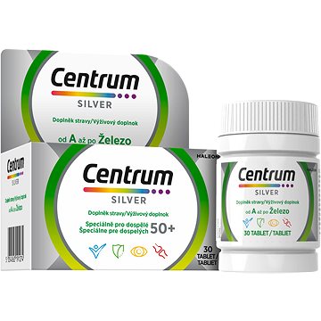 

Centrum Multivitamín Silver 50+, 30 tablet