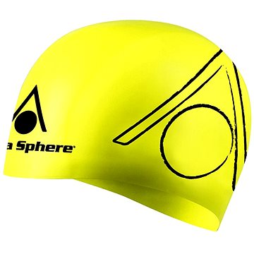 

Aqua Sphere Plavecká čepice Tri Cap neon žlutá