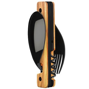 

Akinod A02B00001 multifunkční sada 13h25,black mirror finish,olive wood