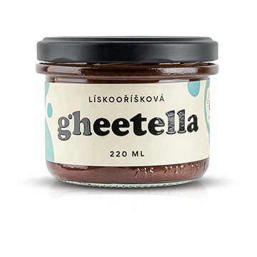 

České ghíčko Gheetella lískooříšková 220 ml