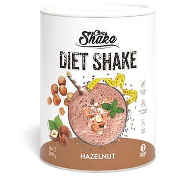 

Chia Shake Dietní koktejl - 10 jídel - Lískový oříšek