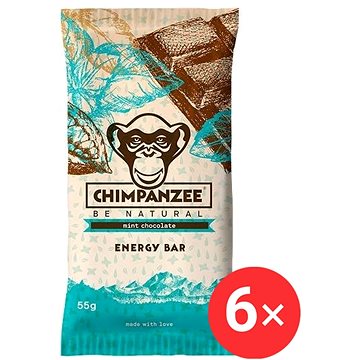 

CHIMPANZEE Energy bar 6 x 55g, Mint Chocolate