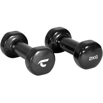 

Christopeit Sport Vinyl dumbbells - Beauty Bells 2 × 2 kg