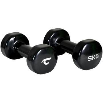 

Christopeit Sport Vinyl dumbbells - Beauty Bells 2 × 5 kg