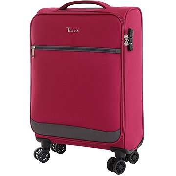 T-class® Příruční cestovní kufr SC-045, vínová, M