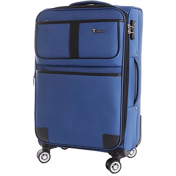 T-class® Střední cestovní kufr SC-080, modrá, L