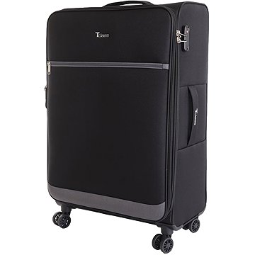 T-class® Velký cestovní kufr SC-045, černá, XL