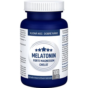 

Clinical Melatonin Forte Magnesium chelát 100 tablet
