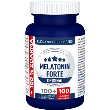 

Clinical Melatonin Forte Original 100 + 100 tablet zdarma