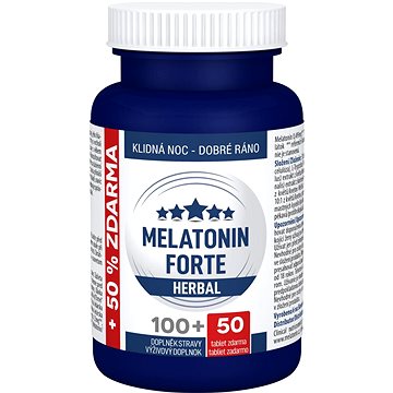 

Clinical Melatonin Forte Herbal 100 + 50 tablet zdarma