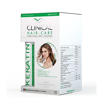 

Clinical Hair-Care 120 tobolek + dárek Regenerační kúra 100 ml