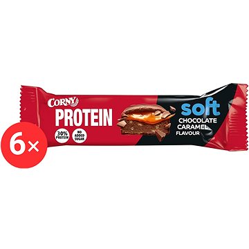

Corny Protein Soft 6 x 45 g, chocolate caramel