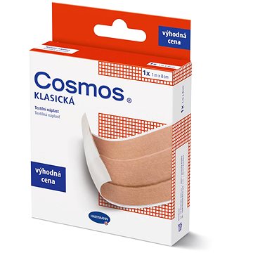 

Cosmos náplast Klasická textilní, 8 cm × 1 m