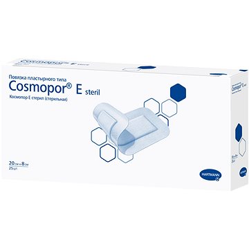 

Cosmopor E 10 × 6 cm (6,5 × 2,7 cm), 25 ks
