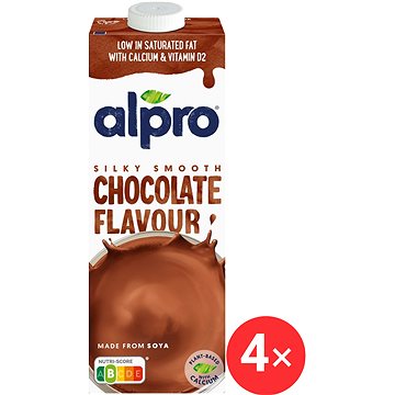 

Alpro sójový nápoj s čokoládovou příchutí 4 x 1l