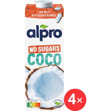 

Alpro kokosový nápoj neslazený 4 x 1l