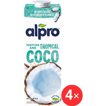 

Alpro kokosový nápoj 4 x 1l