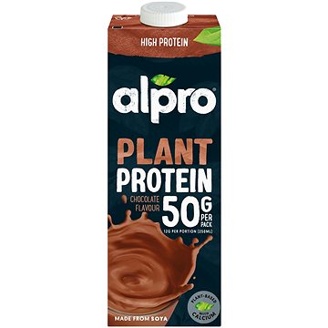 Alpro High Protein sójový nápoj s čokoládovou příchutí 1l - Rostlinný nápoj