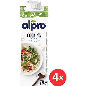 

Alpro rýžový výrobek na vaření 4 x 250 ml