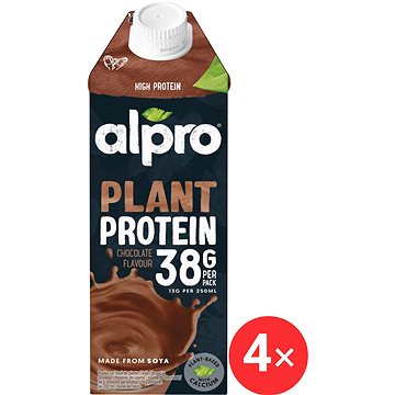 

Alpro High Protein Sójový Nápoj s čokoládovou příchutí 4 x 750 ml
