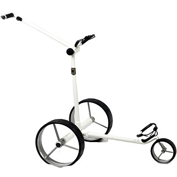 

Davies Caddy QUICK FOLD NEW Shiny White s baterií, stříbrná kola