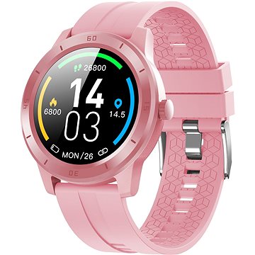 WowME Smart Watch DBT-GSW10 GPS růžové - Chytré hodinky