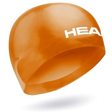 Head 3D Racing M, oranžová - Plavecká čepice