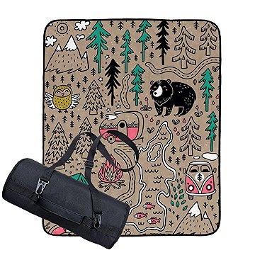 

Butter Kings Pikniková deka s popruhem Camping