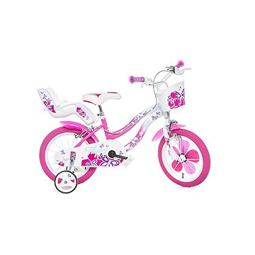 Dino Bikes Flappy Dívčí kolo 14" s příslušenstvím
