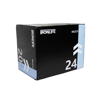 

IRONLIFE Soft Plyometrický pěnový blok 70 x 60 x 50 cm, černý