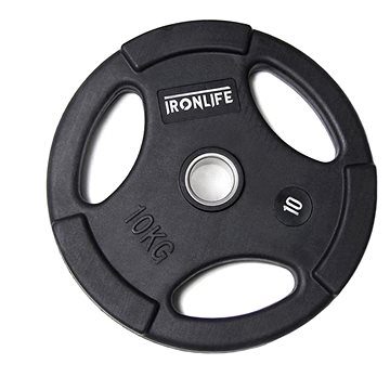 

IRONLIFE Deluxe Olympijský pogumovaný kotouč 10 kg