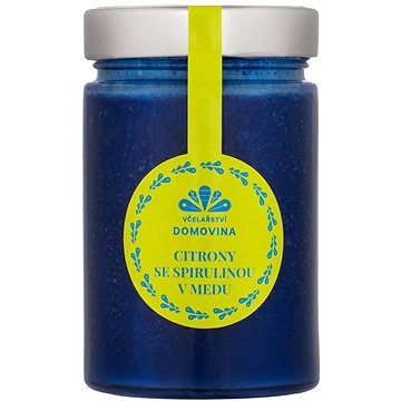 

Včelařství Domovina Citron se spirulinou v medu 400 g