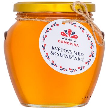

Včelařství Domovina Květový med se slunečnicí 750 g