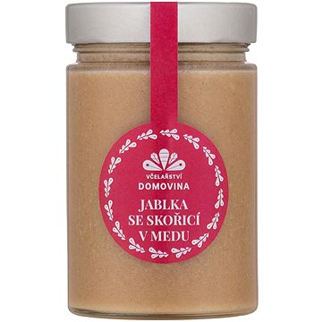 

Včelařství Domovina Jablka se skořicí v medu 380 g