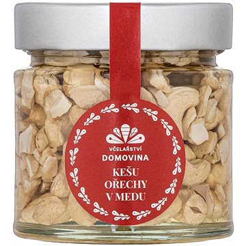 

Včelařství Domovina Kešu ořechy v medu 230 g