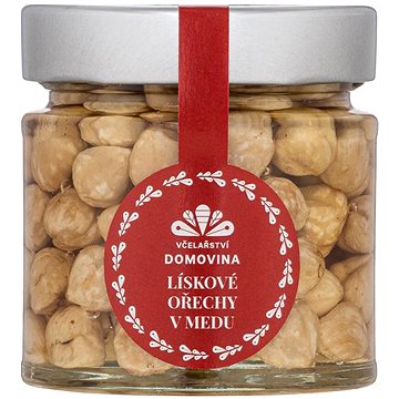 

Včelařství Domovina Lískové ořechy v medu 230 g