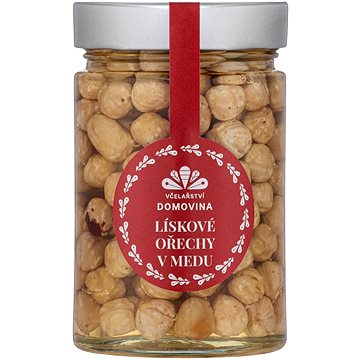 

Včelařství Domovina Lískové ořechy v medu 360 g
