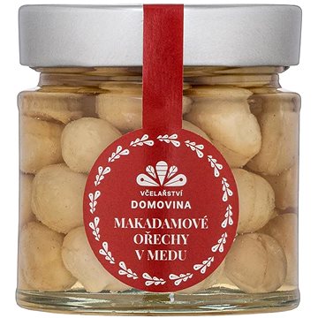 

Včelařství Domovina Makadamové ořechy v medu 230 g
