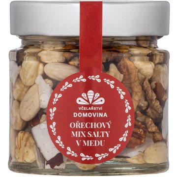 

Včelařství Domovina Ořechový mix Salty v medu 230 g