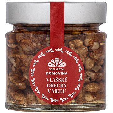 

Včelařství Domovina Vlašské ořechy v medu 230 g