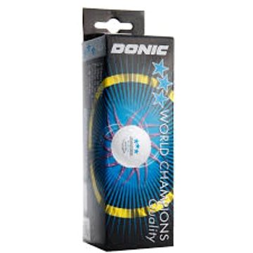 

Donic ITTF 3*, (bal. 3ks), bílé