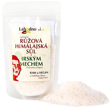 

Lahodnosti.cz Růžová himálajská sůl s Irským mechem 200 g, alternativa koleganu