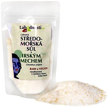 

Lahodnosti.cz Středomořská sůl s Irským mechem 400 g, alternativa kolagenu
