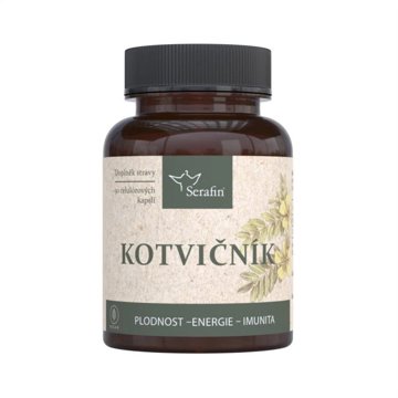 

Serafin Kotvičník přírodní bylinné kapsle, 90 tobolek