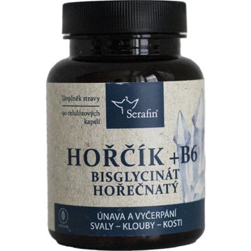 

Serafin Hořčík + B6 přírodní bylinné kapsle, 90 tobolek