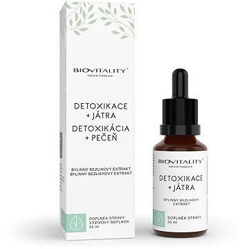 

Green Idea Biovitality Detoxikace + játra bezlihová tinktura 25 ml