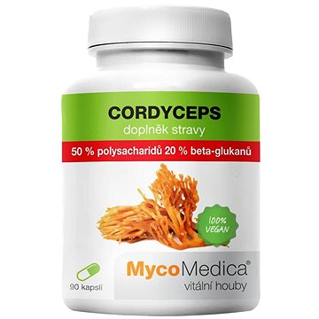 

MycoMedica Cordyceps 50 % 90 kapslí
