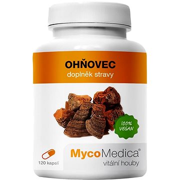 

MycoMedica Ohňovec 120 kapslí