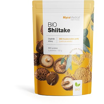 

Mycomedica Shiitake prášek BIO 100 g